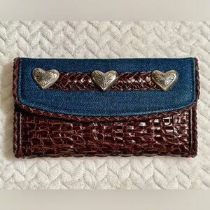 Full Size, Brighton Inspired Trifold Wallet